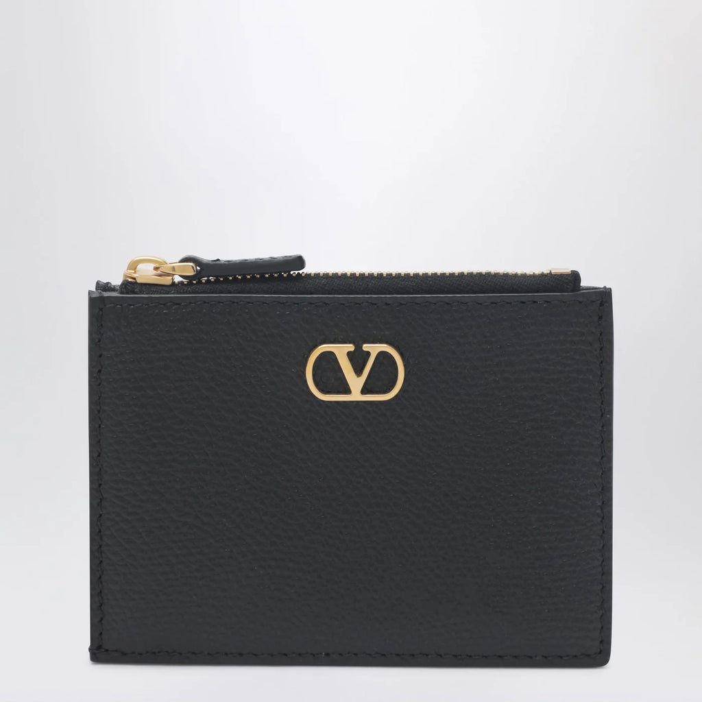 Valentino Garavani Vlogo Signature black wallet