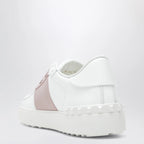 Valentino Garavani Open sneakers in white/antique pink