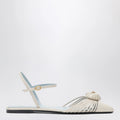 Valentino Garavani Coeur Royal sandals in ivory