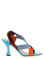 Fendi Colibrì Sandals With Woven Ribbons