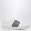 Valentino Garavani White/Dark Steel Open Sneakers