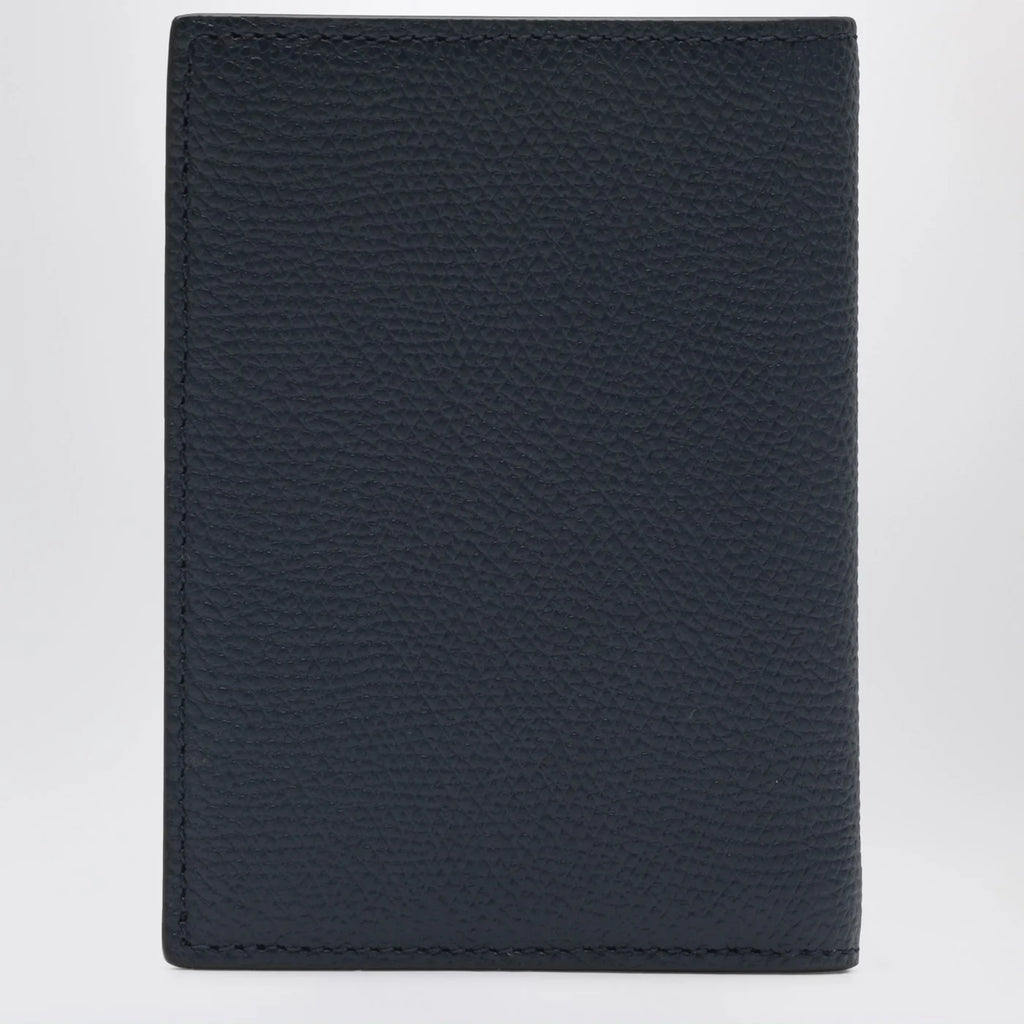 Valentino Garavani Vlogo Signature cardholder navy blue