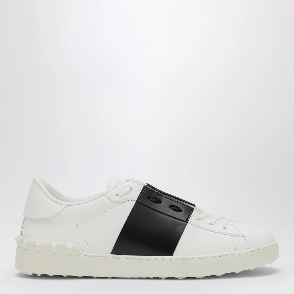 Valentino Garavani White/Black Open Sneakers