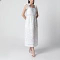 ZIMMERMANN Ivory Aster dress with lace trim