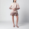 ZIMMERMANN Pink Paisley Alchemy mini dress
