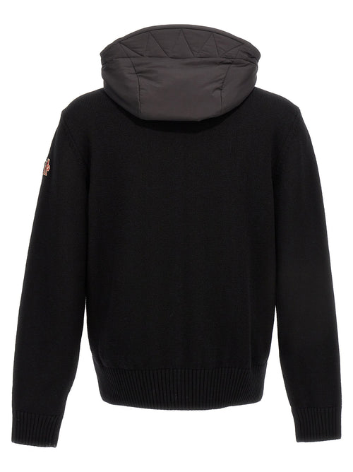 Moncler Grenoble Bimaterial Cardigan