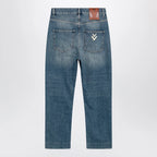 Valentino Medium blue jeans with VPatch detail on the back