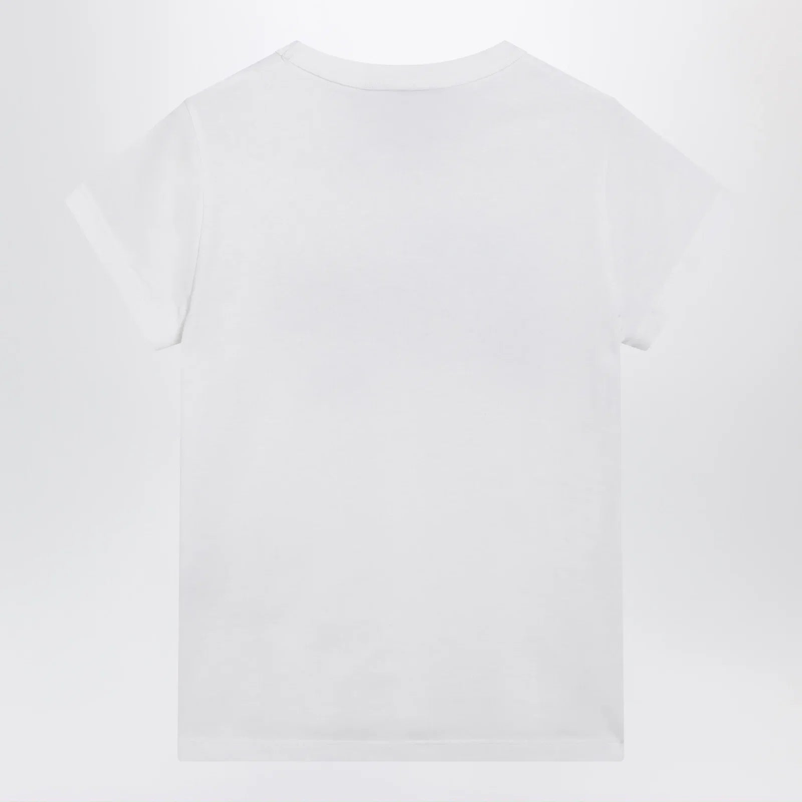 Valentino White cotton T-shirt with logo print