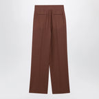 Valentino Light Brown Wool Trousers