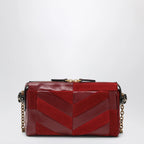 Valentino Garavani Small Panthea shoulder bag in suede and nappa leather with Chevron pattern