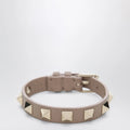 Valentino Garavani Rockstud bracelet in powder pink leather