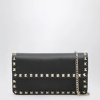 Valentino Garavani Pouch with black Rockstud chain
