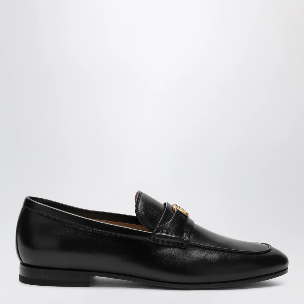 Valentino Garavani Black VLogo Signature loafers in nappa leather