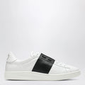 Valentino Garavani Open Royco nappa calfskin sneakers in white/black