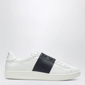 Valentino Garavani Open Royco nappa leather sneakers in white/navy