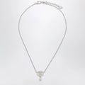 GUCCI GG necklace with crystals and pearls