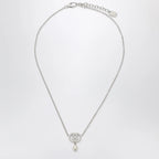 GUCCI GG necklace with crystals and pearls