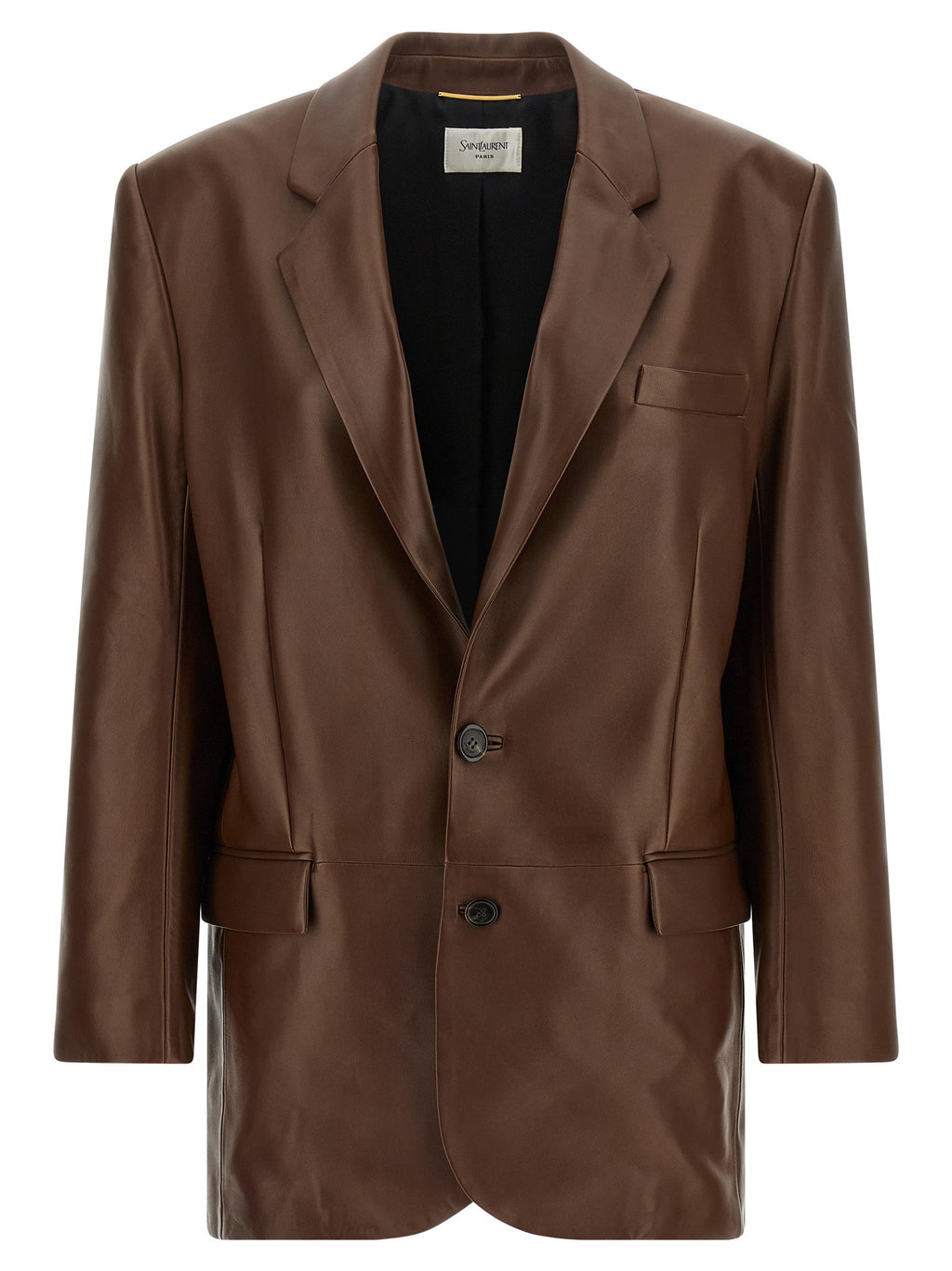 Saint Laurent Leather Blazer