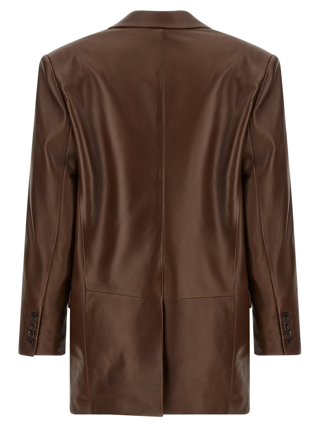 Saint Laurent Leather Blazer