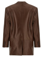Saint Laurent Leather Blazer