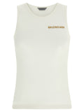 Balenciaga Logo Embroidery Tank Top