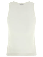 Balenciaga Logo Embroidery Tank Top