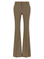 Saint Laurent Prince Of Wales Houndstooth Trousers