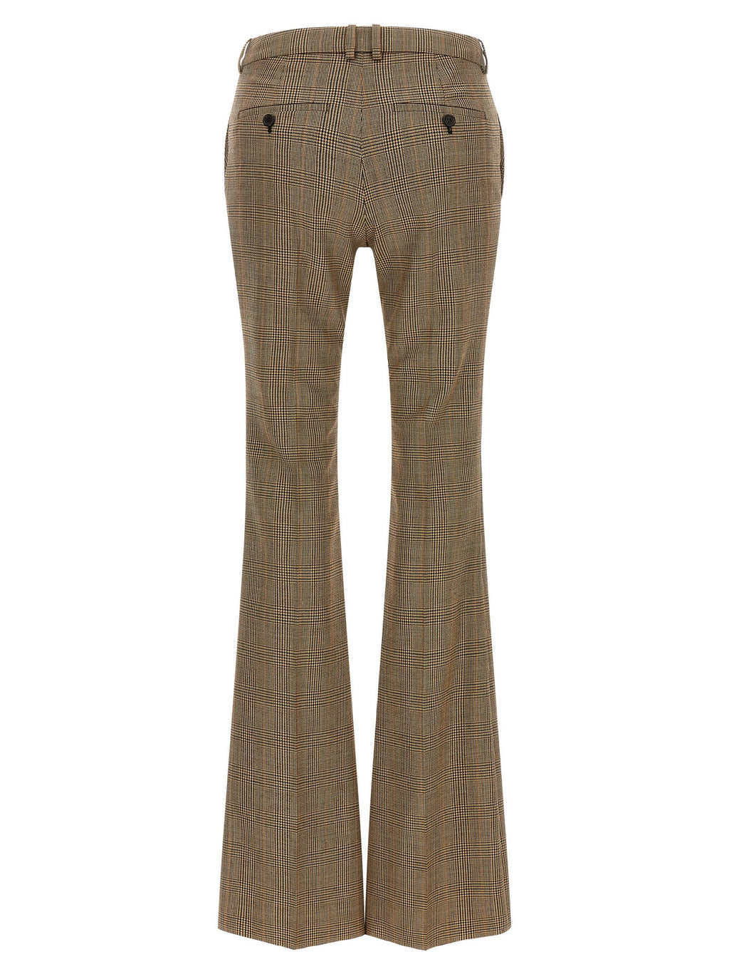 Saint Laurent Prince Of Wales Houndstooth Trousers
