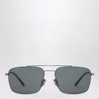 GUCCI Ruthenium Metal Navigator Sunglasses