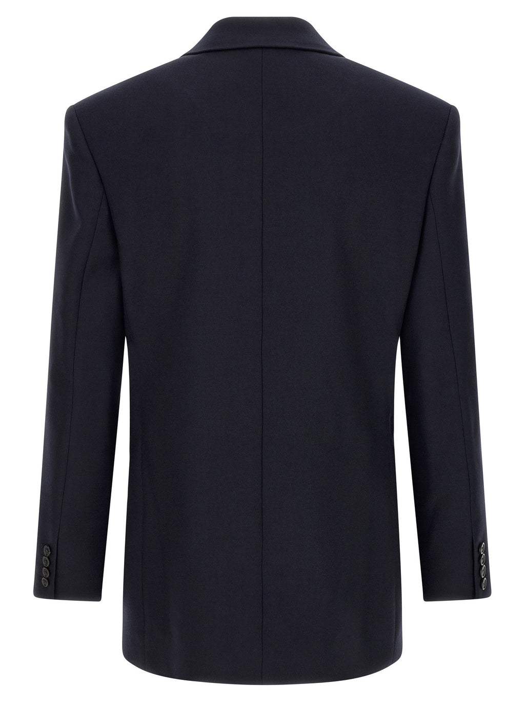 Saint Laurent Felted Wool Gabardine Blazer Jacket