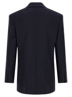 Saint Laurent Felted Wool Gabardine Blazer Jacket