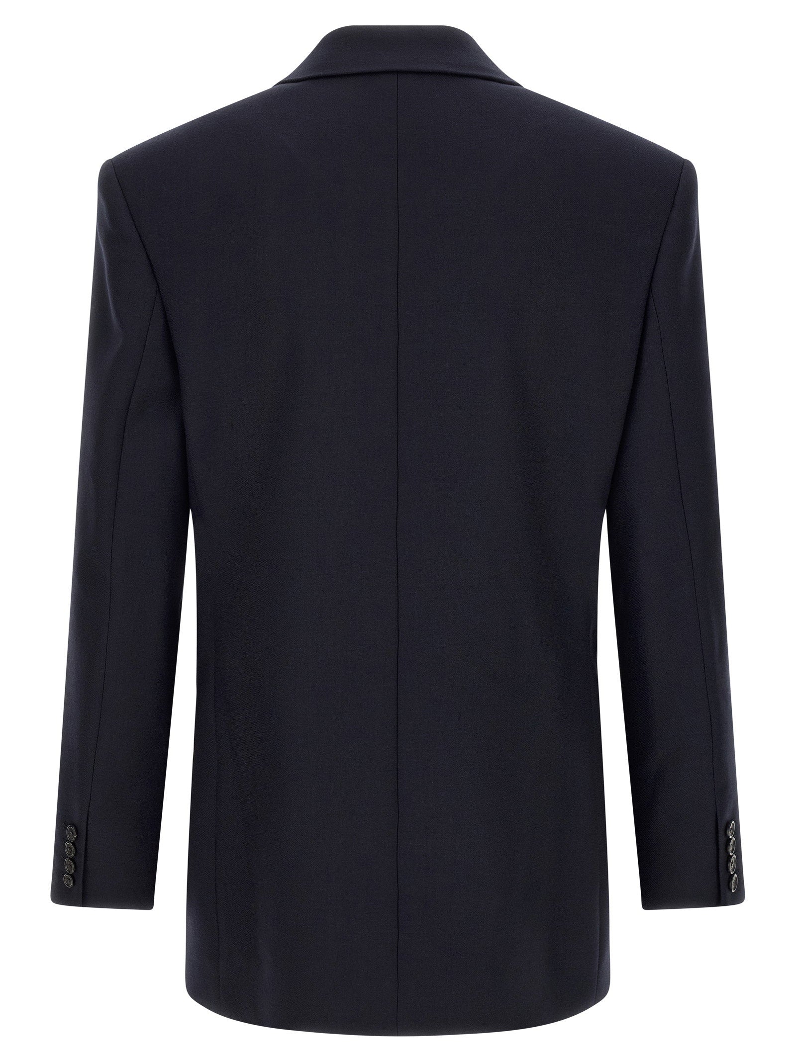 Saint Laurent Felted Wool Gabardine Blazer Jacket