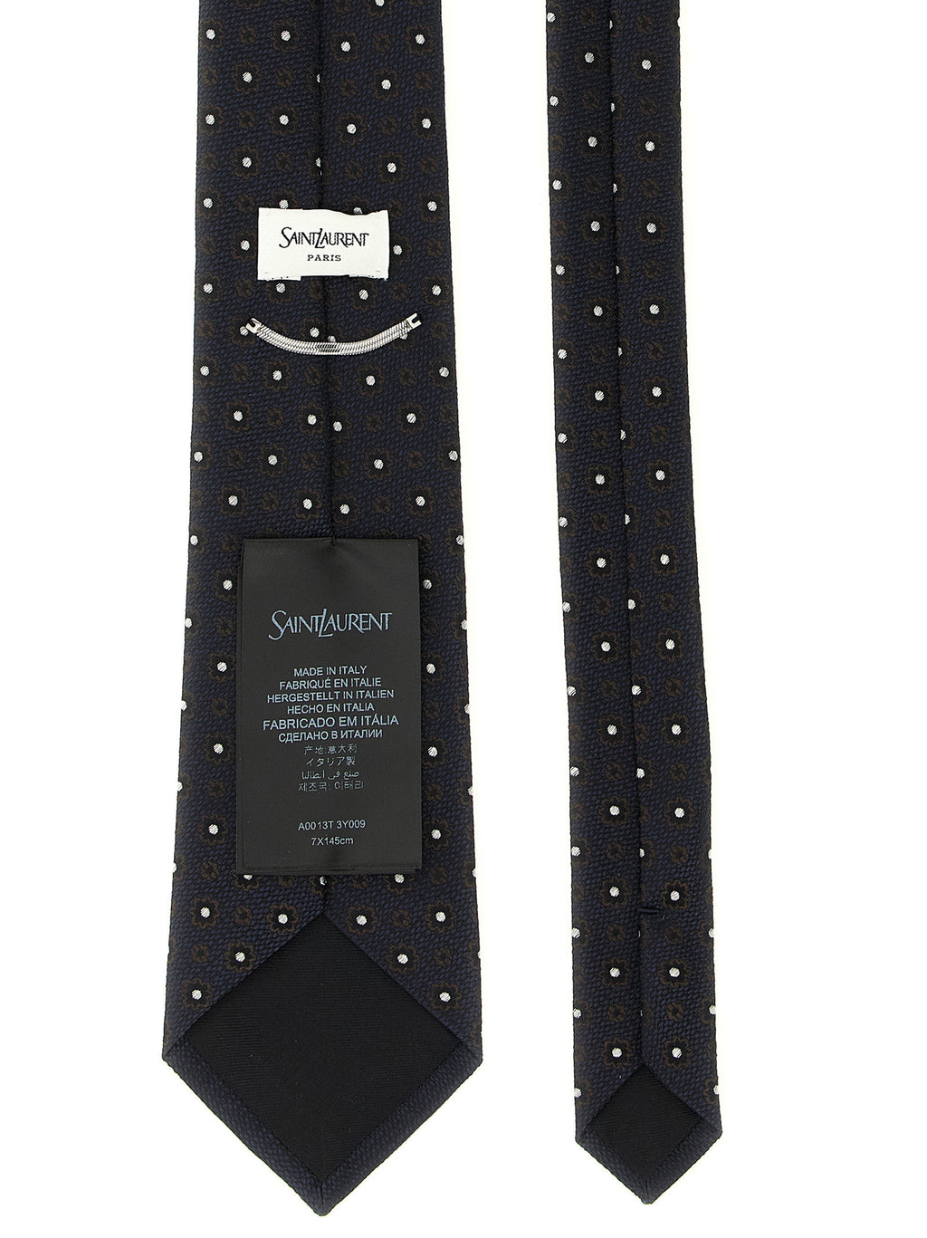Saint Laurent Jacquard Tie