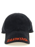Balenciaga Cap With Embroidered Logo