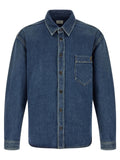 Saint Laurent Cassandre Denim Shirt