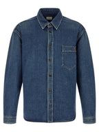 Saint Laurent Cassandre Denim Shirt