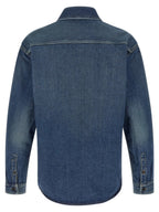 Saint Laurent Cassandre Denim Shirt