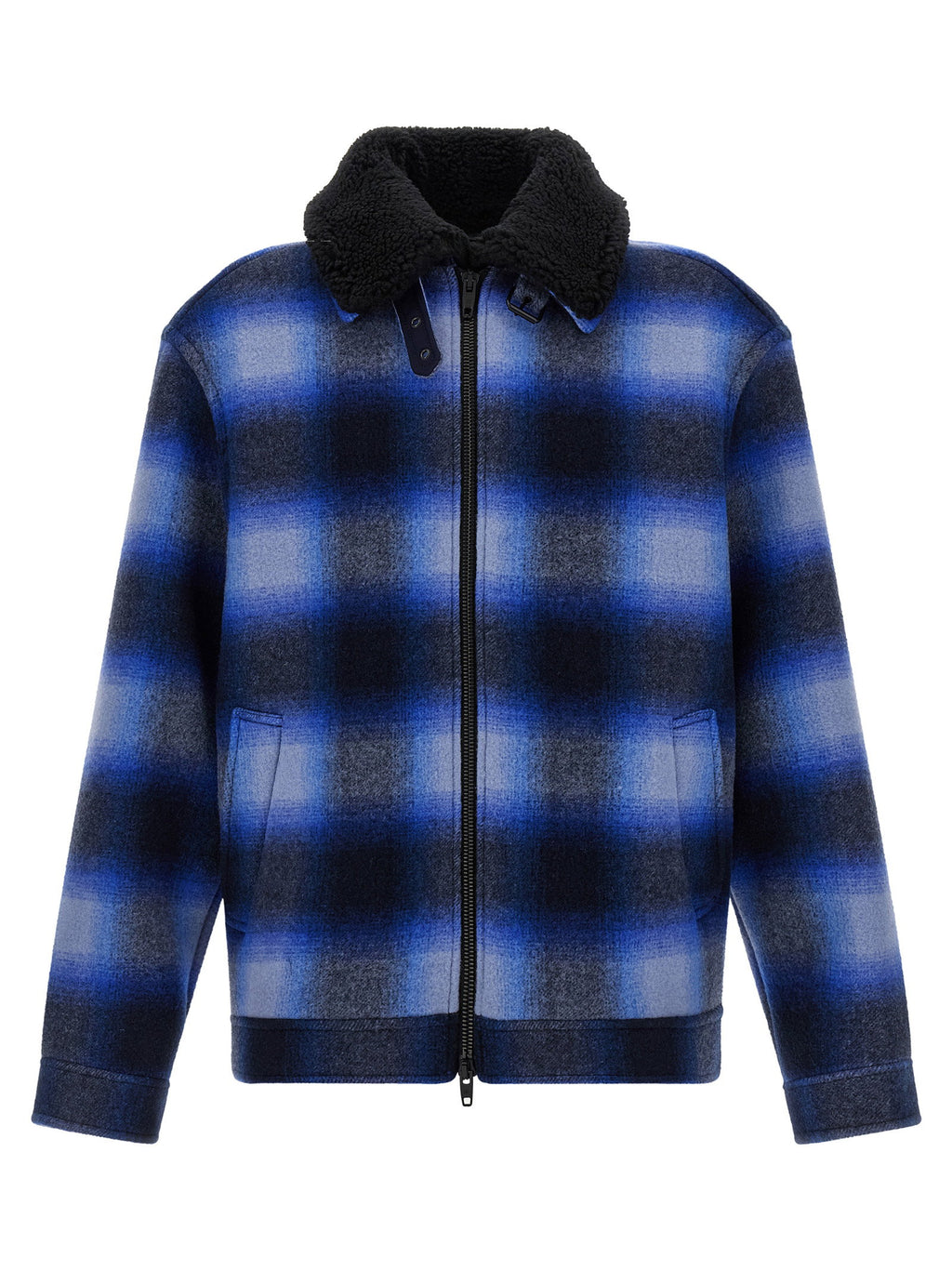 Balenciaga Flannel Bomber Jacket