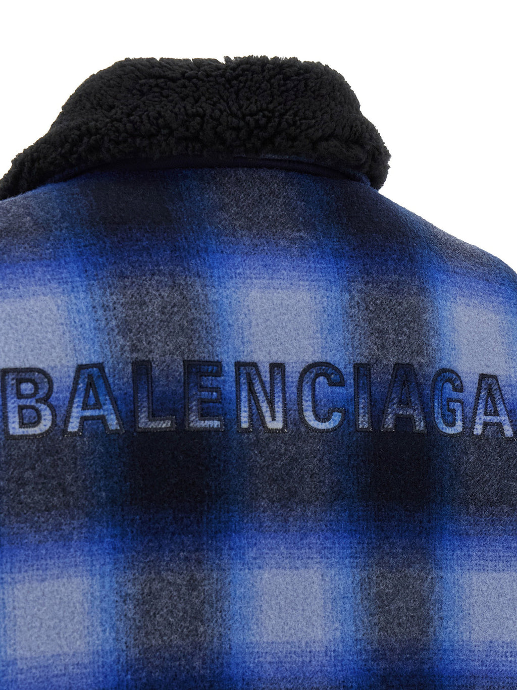 Balenciaga Flannel Bomber Jacket