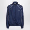 Balenciaga Bodies track jacket in dark navy poplin