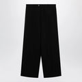 Balenciaga Wide-leg tailored trousers in black twill