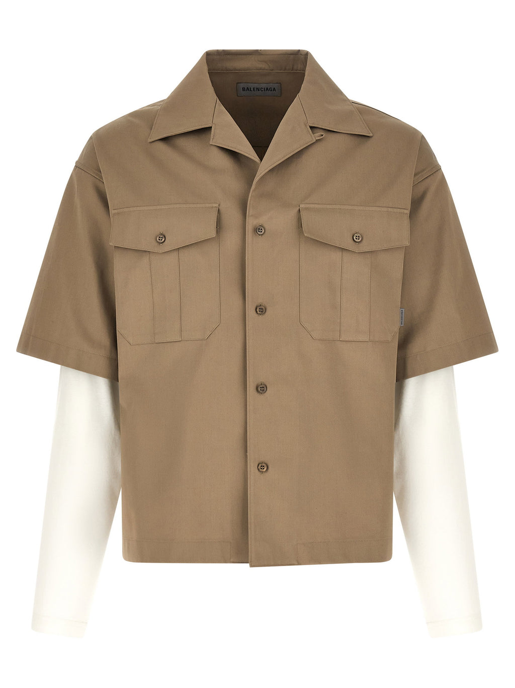 Balenciaga Double-layer Shirt