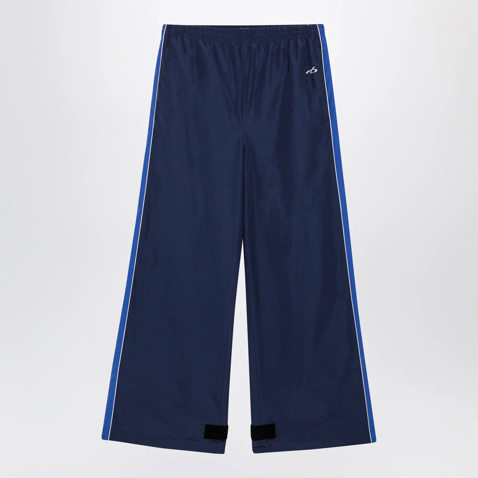 Balenciaga Techwear jogger pants in navy blue cotton blend