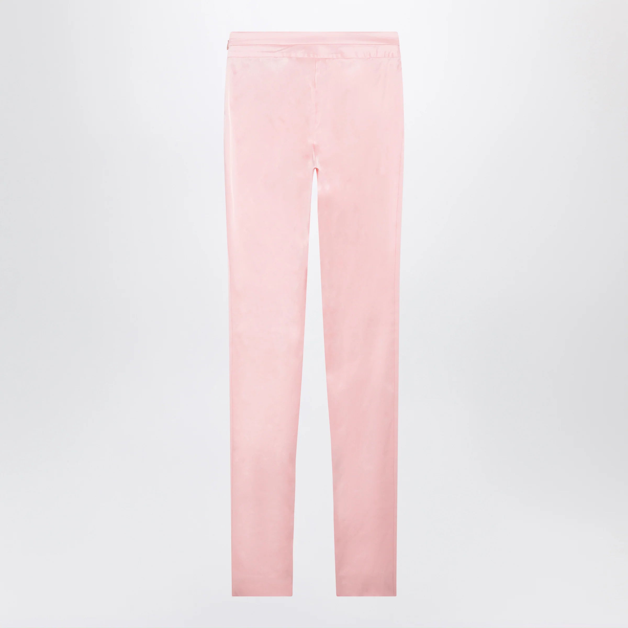 GUCCI Pink stretch silk faille leggings