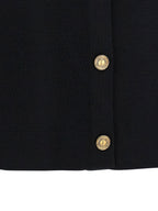 Saint Laurent Cassandre Medallion Cardigan