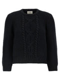 Saint Laurent Wool Sweater With Processing