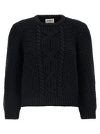 Saint Laurent Wool Sweater With Processing