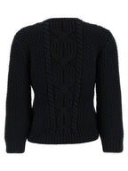 Saint Laurent Wool Sweater With Processing