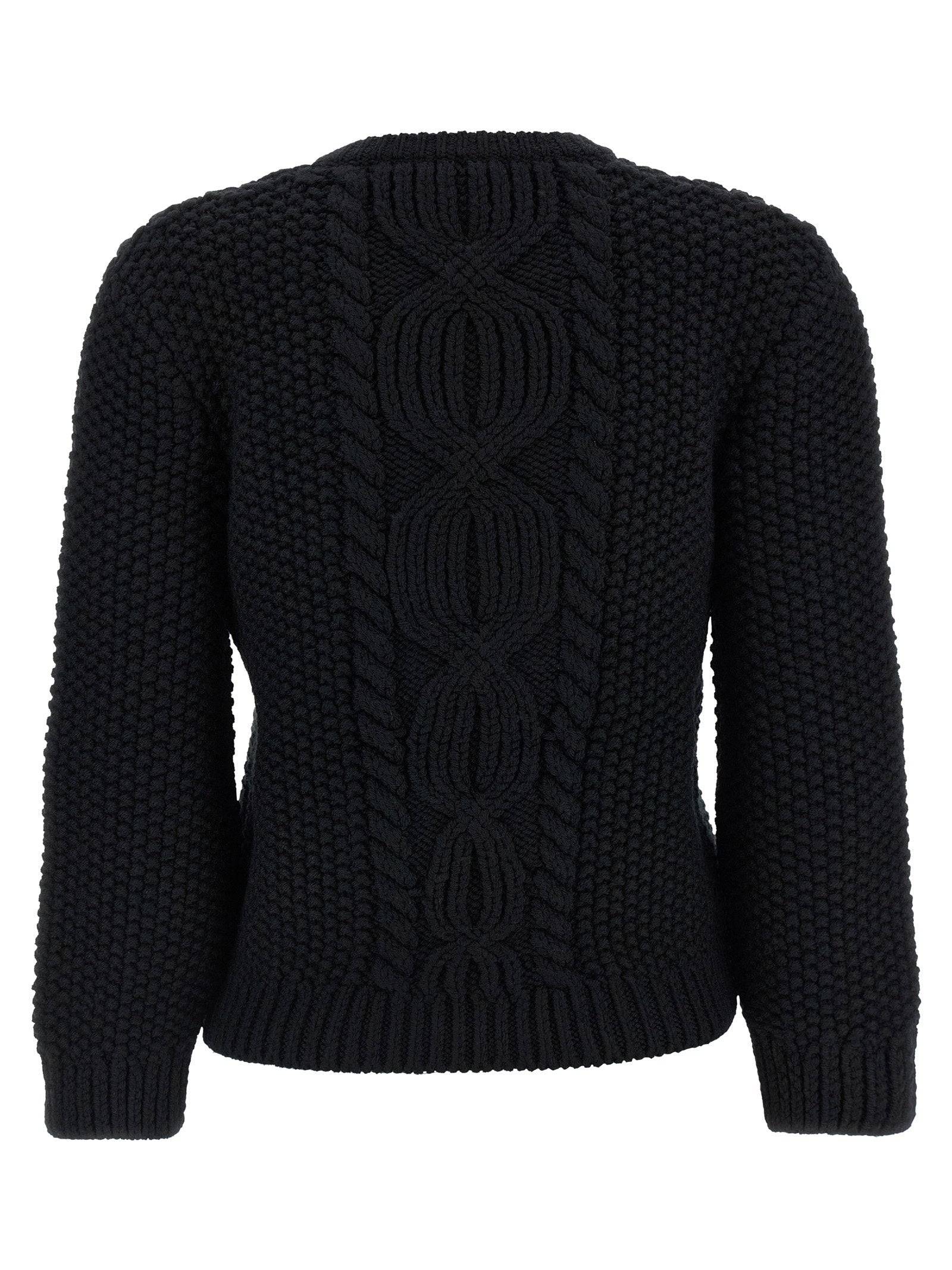 Saint Laurent Wool Sweater With Processing