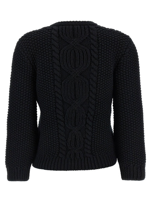 Saint Laurent Wool Sweater With Processing